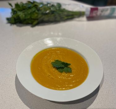 Carrot & Ginger Soup Magimix.